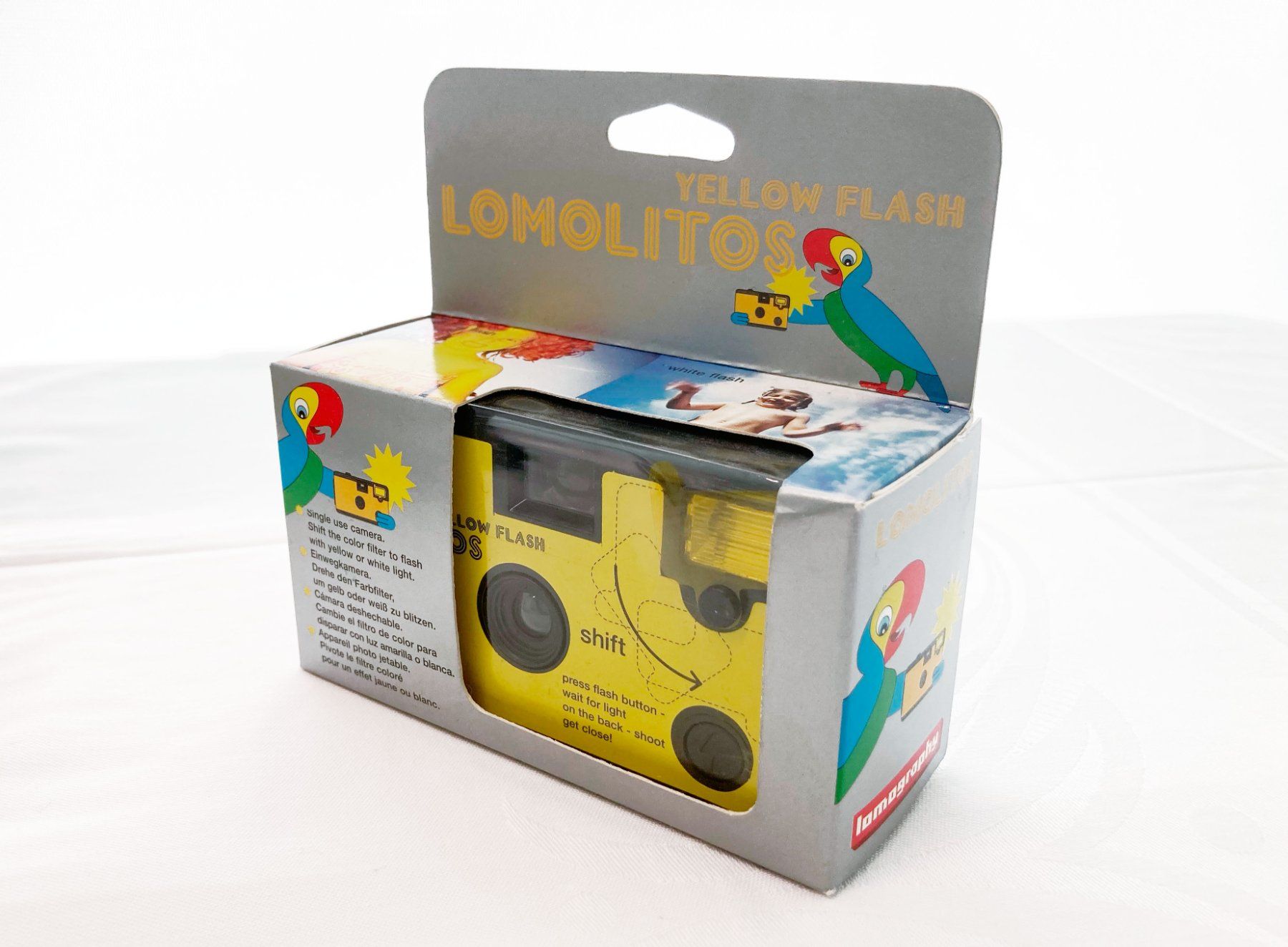 Lomo Kamera: Lomo Einwegkamera (single use camera) Lomolitos – Neu und originalverpackt aus Giubiasco von LivFree
