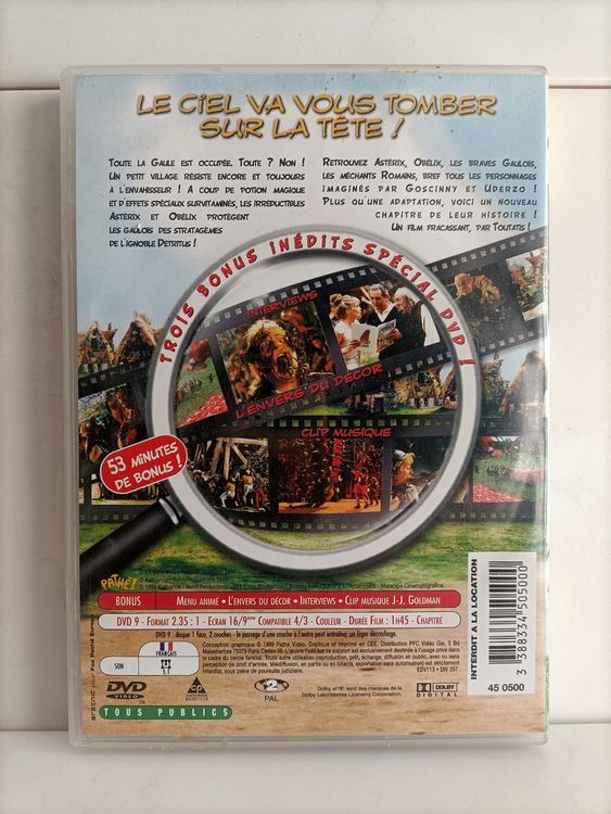 DVD Astérix et Obélix contre César (fr) Gérard Depardieu (D'occasion) à ...
