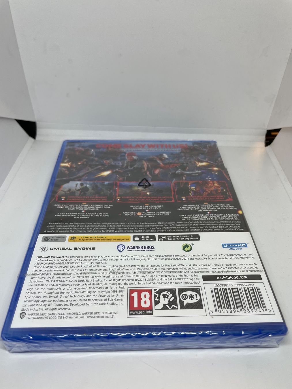 Sony Giochi: black blood ps5 neu eingeschweisst – Nuovo e nell'imballaggio originale da Dietlikon venduto da NESFEVER 1