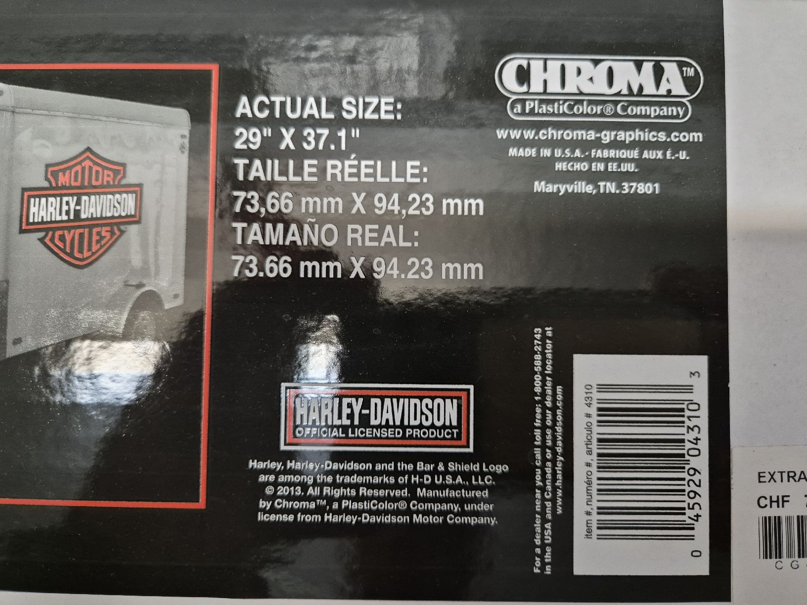 Harley-Davidson Sticker: Harley-Davidson autocollant – Nuovo e nell'imballaggio originale da Le Locle venduto da CHEGUA 1