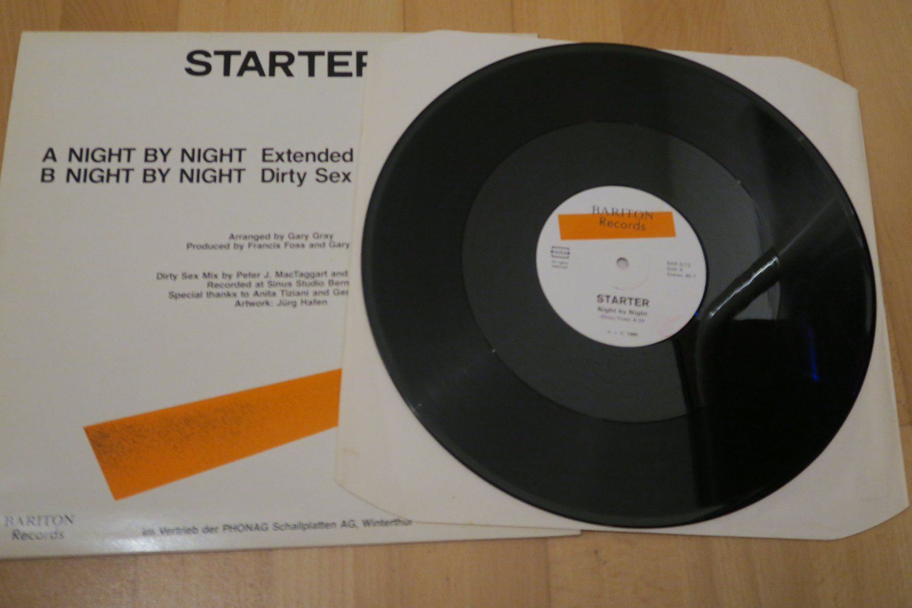 Dischi in vinile: Starter – Night By Night – Usato da Thun venduto da Karibu70 3