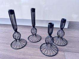 4 x Kerzenständer (Skandinavische Design)