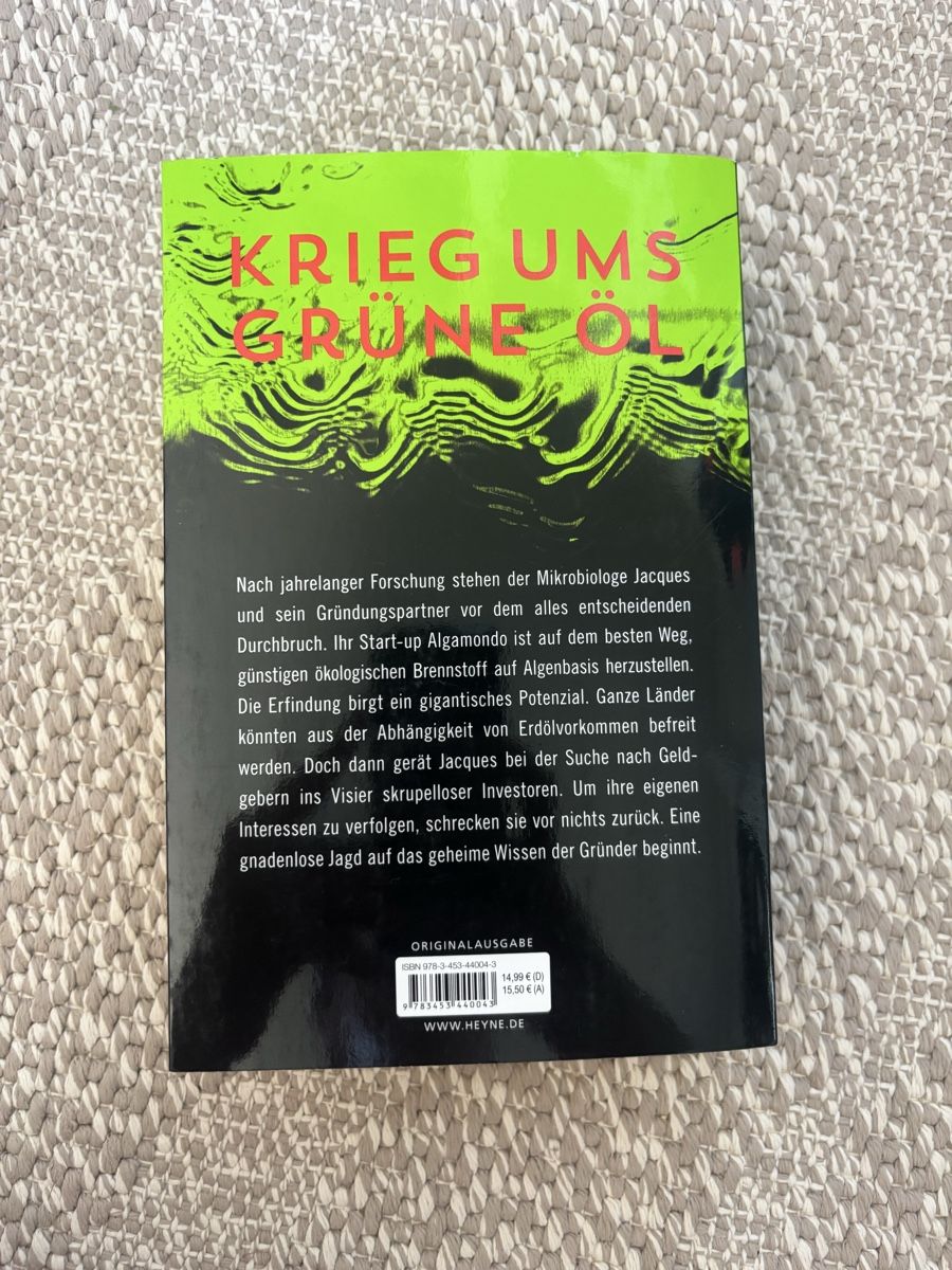 Libri: Ben Riffko Grünes Öl Thriller  – Nuovo (secondo la descrizione) da Zofingen venduto da miirahensch 2