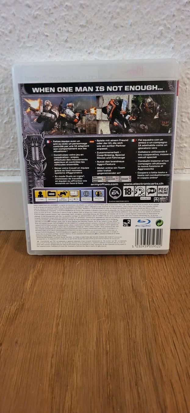 Sony Giochi: PS 3 - Army of Two – Usato da Münsingen venduto da Heroism2010 1