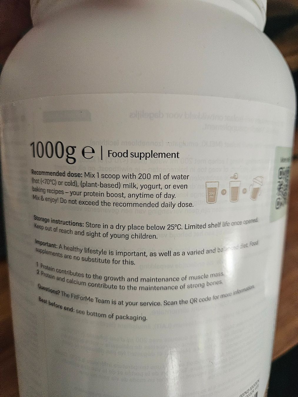 Cibi & Specialità: proteinpulver – Nuovo e nell'imballaggio originale da Biberist venduto da rto_6m8f 2