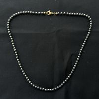 Vintage Hématite Halskette