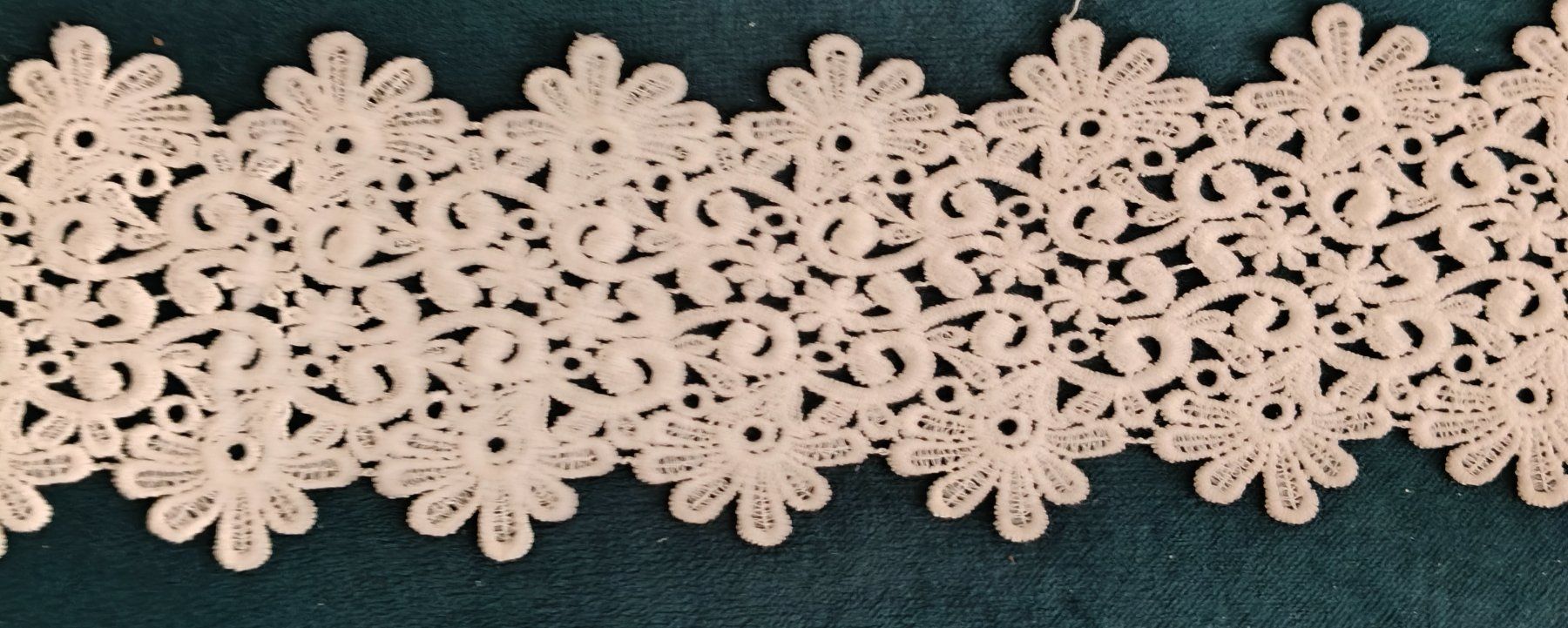 Nastri decorativi: Spitzenstoff mit Blumenmuster — Wunderschöne, feine Spitze – Nuovo (secondo la descrizione) da Urtenen-Schönbühl venduto da sep_k9jk 1