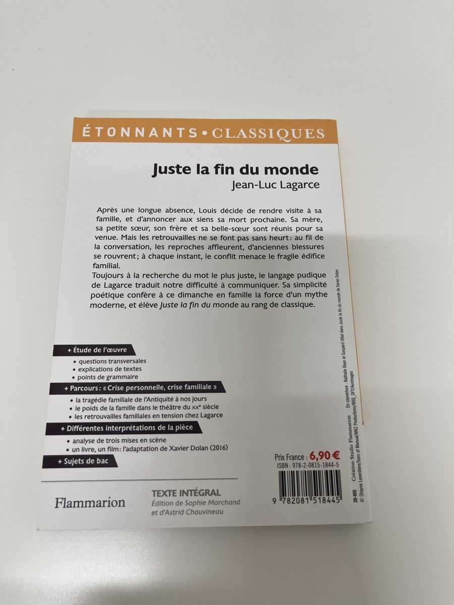 Bücher: Juste la fin du monde – Neu (gemäss Beschreibung) aus Zürich von Le_59b5 1