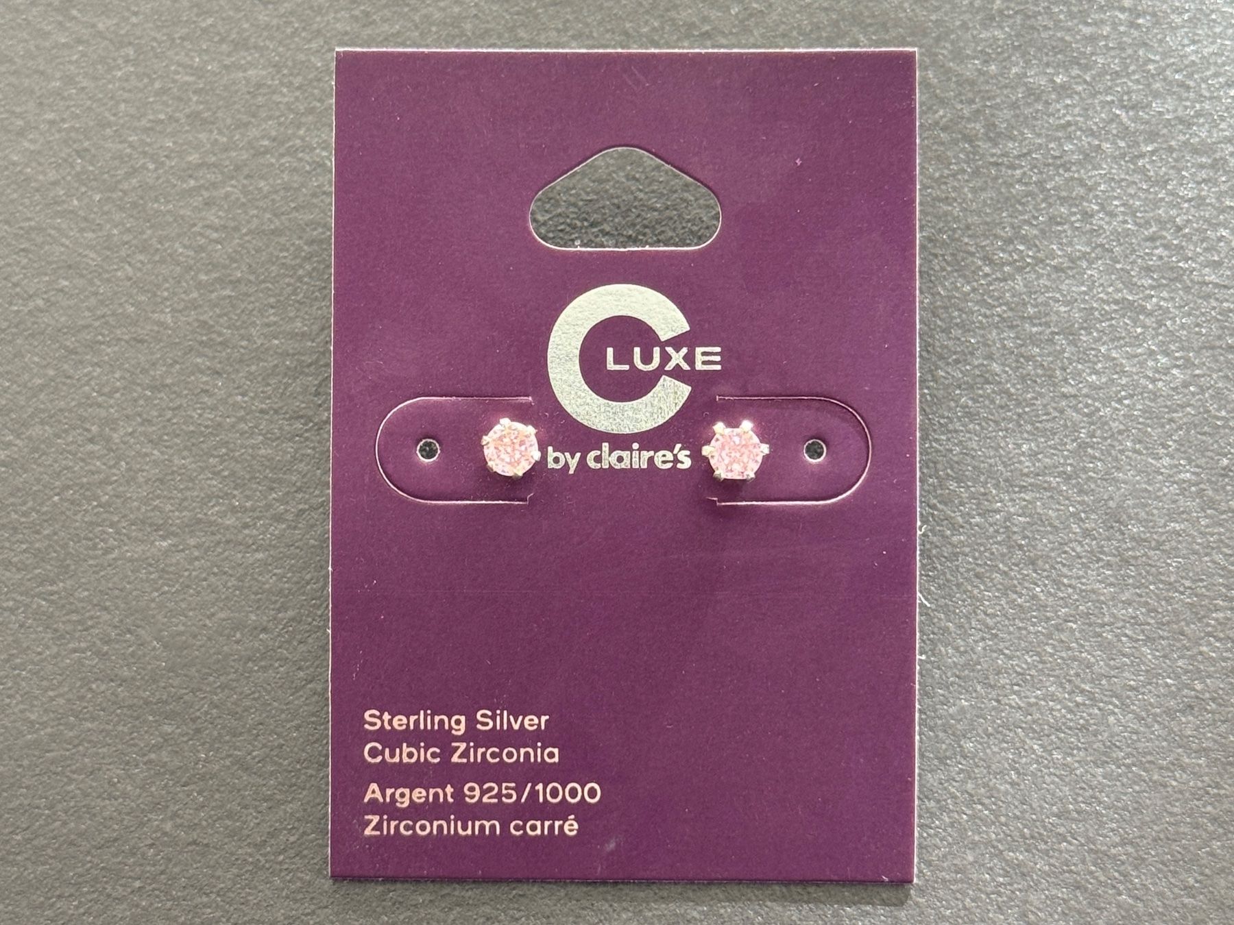 Orecchini pendenti & Orecchini a lobo: Neu** Silber Ohrstecker von Claire’s – Nuovo e nell'imballaggio originale da Zollikon venduto da Krenapf