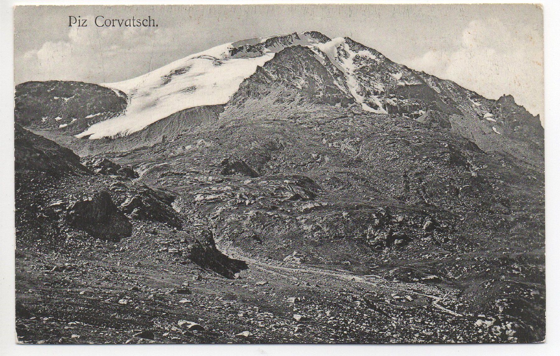 Cartoline postali: PIZ CORVATSCH – Nuovo (secondo la descrizione) da Jona venduto da philajona