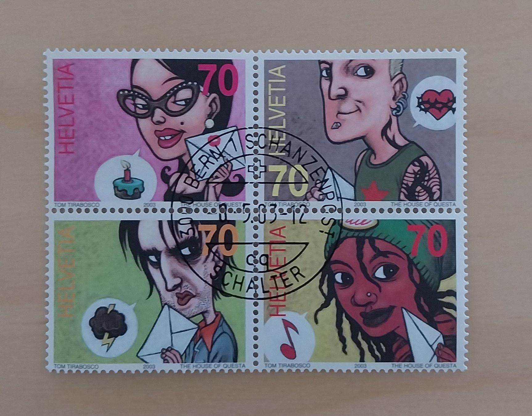 Tutti i francobolli: Timbres CH – Usato da Bussigny venduto da jaqual