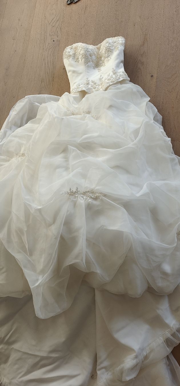 Kleider: Hochzeitskleid, ecru, Chez janine – Gebraucht aus Meilen von Aphrodite87 2