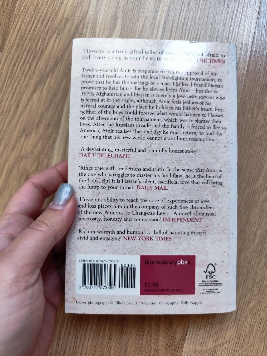 Libri: The Kite Runner by Khaled Hosseini - Paperback Read! – Usato da Mägenwil venduto da VintageGirly 1