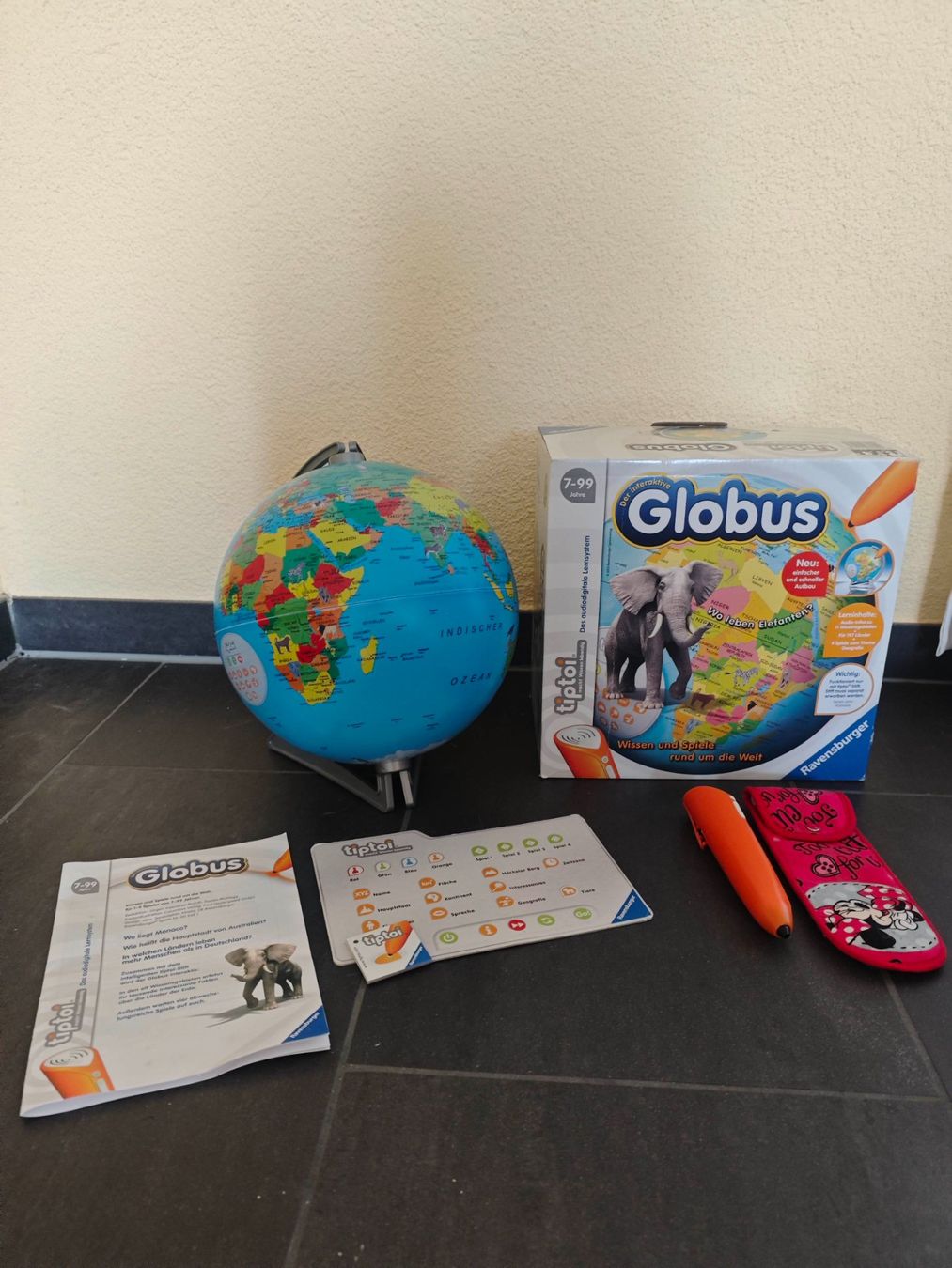 Tiptoi Spiele: Globus "The World" mit Tiptoi Stift – Gebraucht aus Dürrenäsch von gadofashion