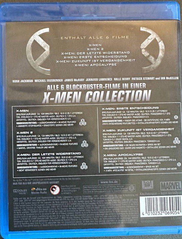 Alle DVDs: X-Men Collection 7 Blu-ray + Dark Phoenix DVD – Gebraucht aus Beringen von Mantafisch1 1