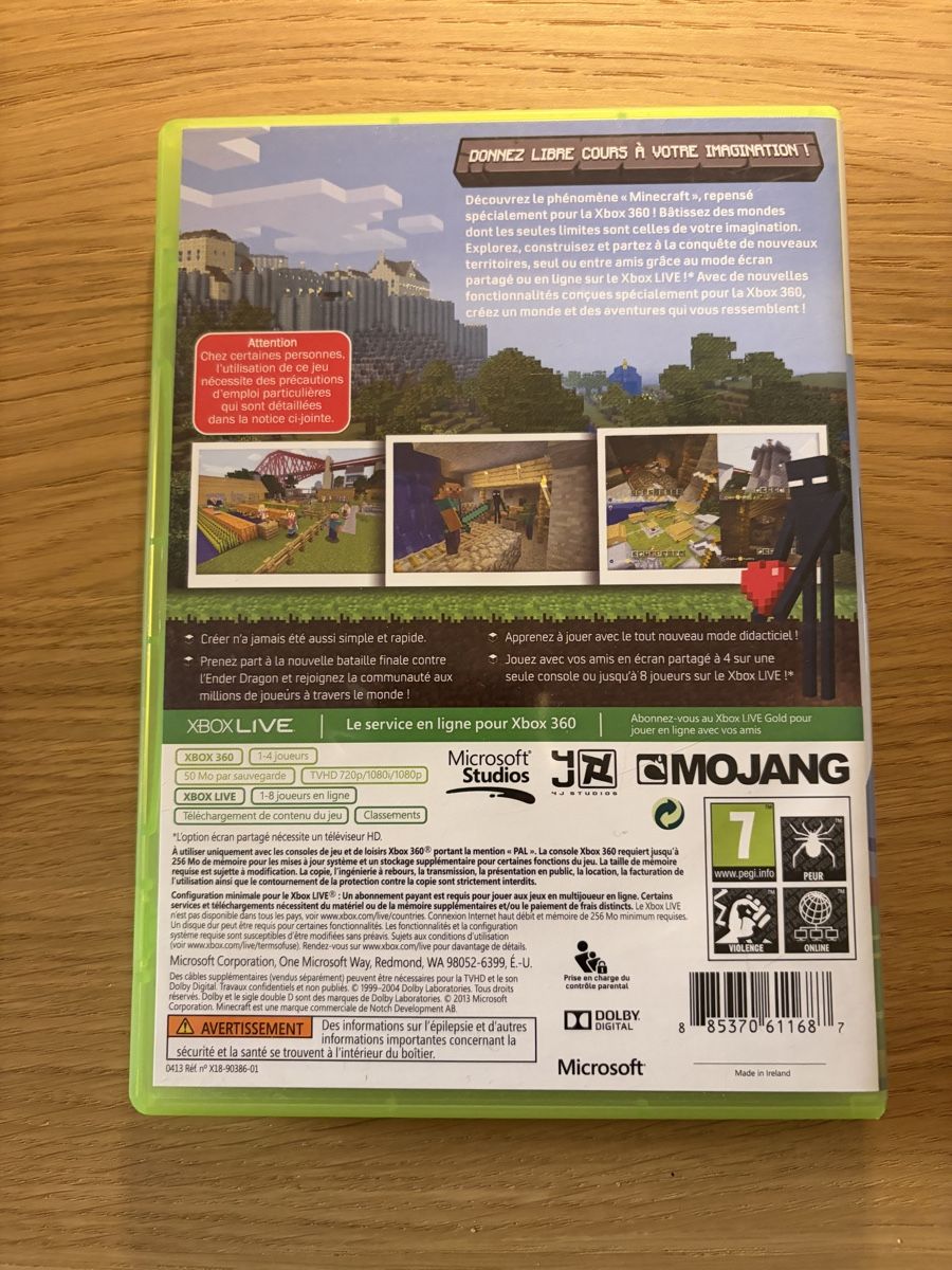 Microsoft Giochi: Minecraft: Xbox 360 Edition - Xbox 360 – Usato da Pully venduto da FunkyGames 1