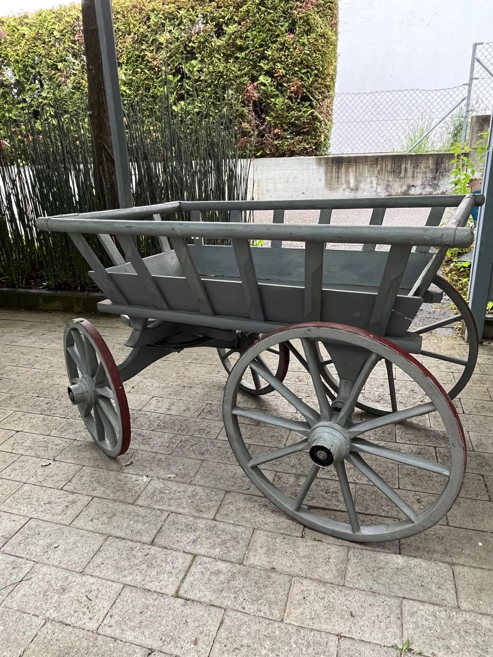 Tutte le decorazioni: Leiterwagen,  Holz – Usato da Dornach venduto da GGP1962 1