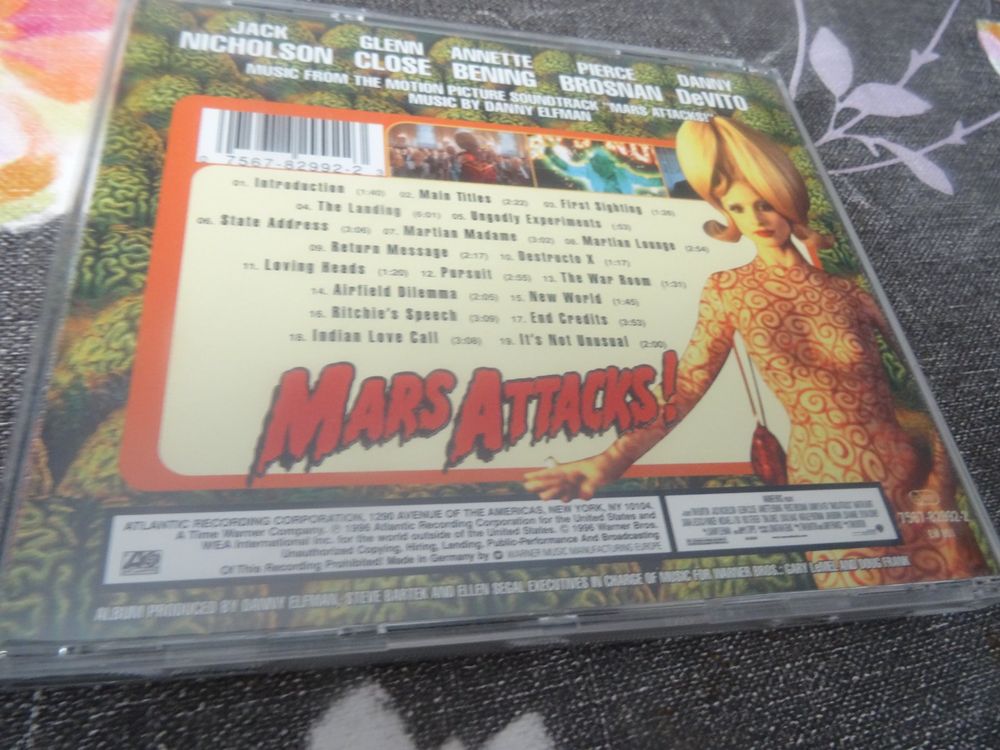Mars Attacks¨ Soundtrack CD Kaufen auf Ricardo