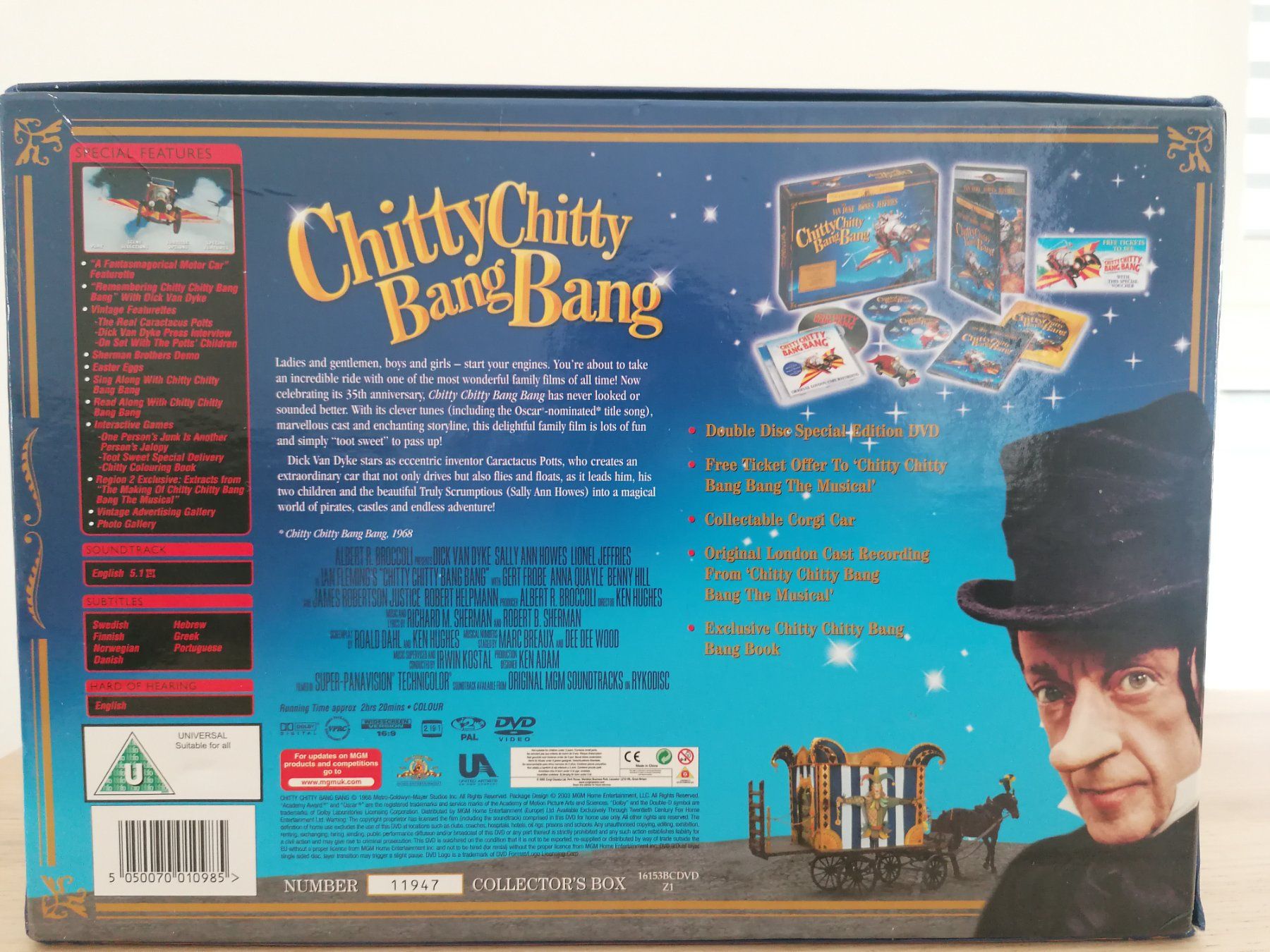 Alle DVDs: Chitty Chitty Bang Bang Sammlerstück – Gebraucht aus Binningen von samorga21 2