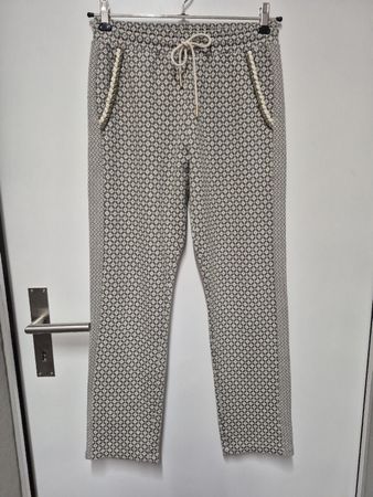 Rich & Royal Jersey Hose Gr.S Muster, elegant, bequem