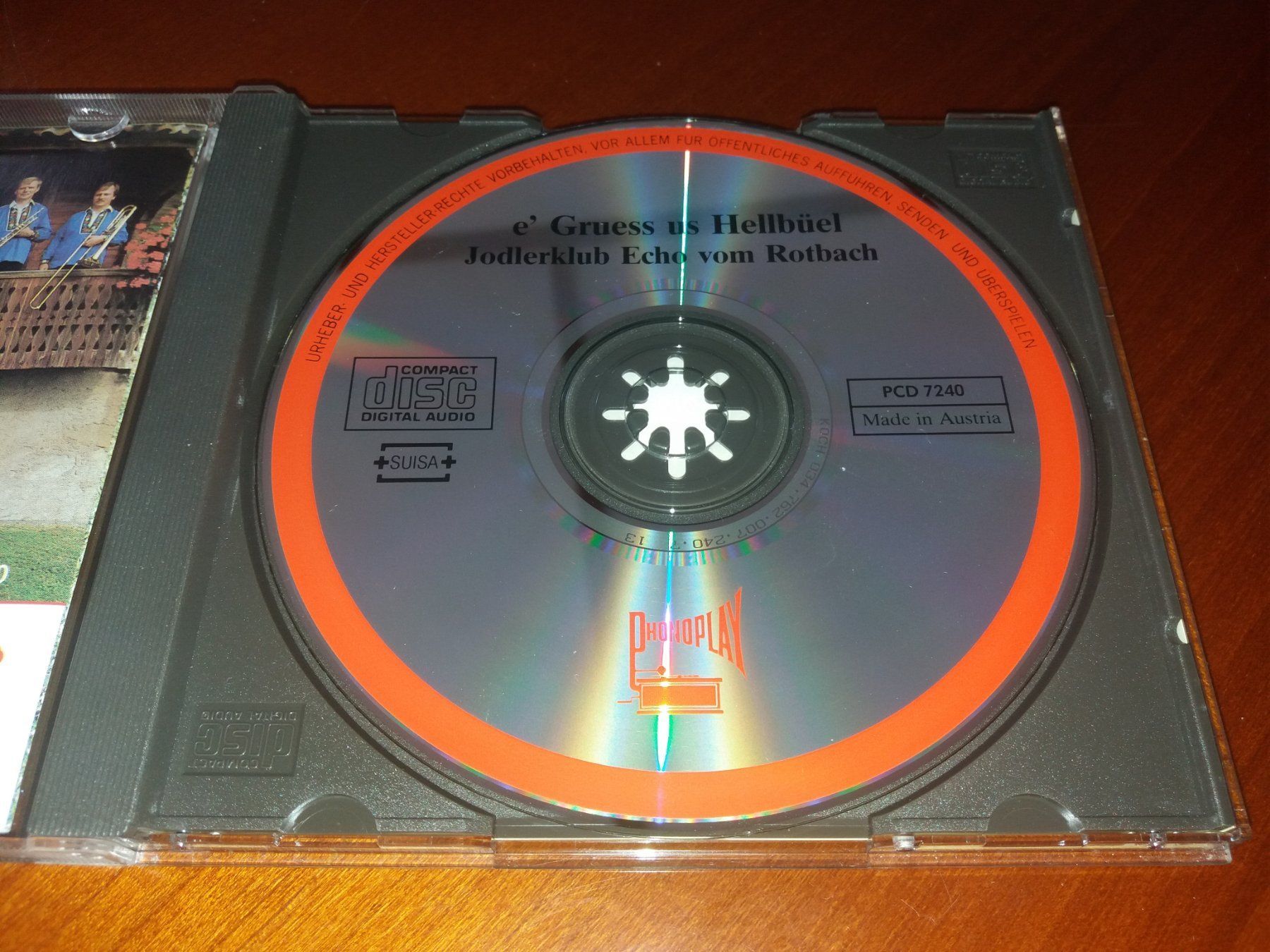 CD: Jodlerklub Echo vom Rotbach - E Gruess us Hellbüel – Usato da Brittnau venduto da Zibu 2