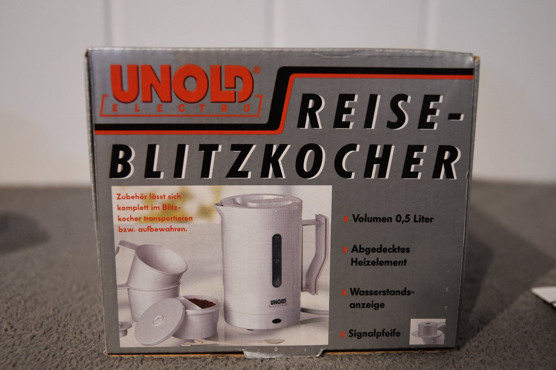 Bollitori: UNOLD Reisekocher – Nuovo e nell'imballaggio originale da Niederrohrdorf venduto da Voase 2