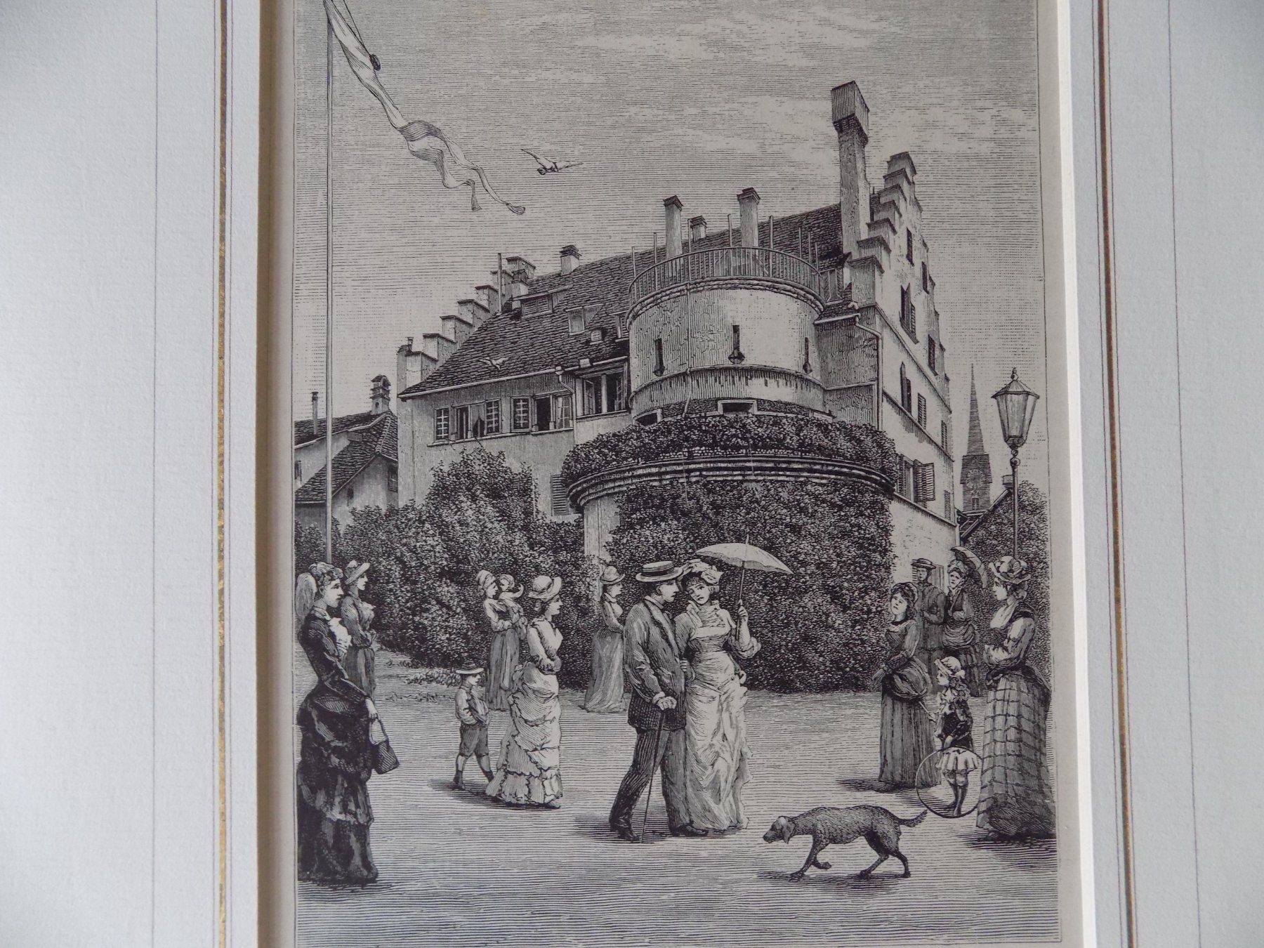 Gravures: altes Stadthaus Zürich – D'occasion à Risch par Rischli15 4