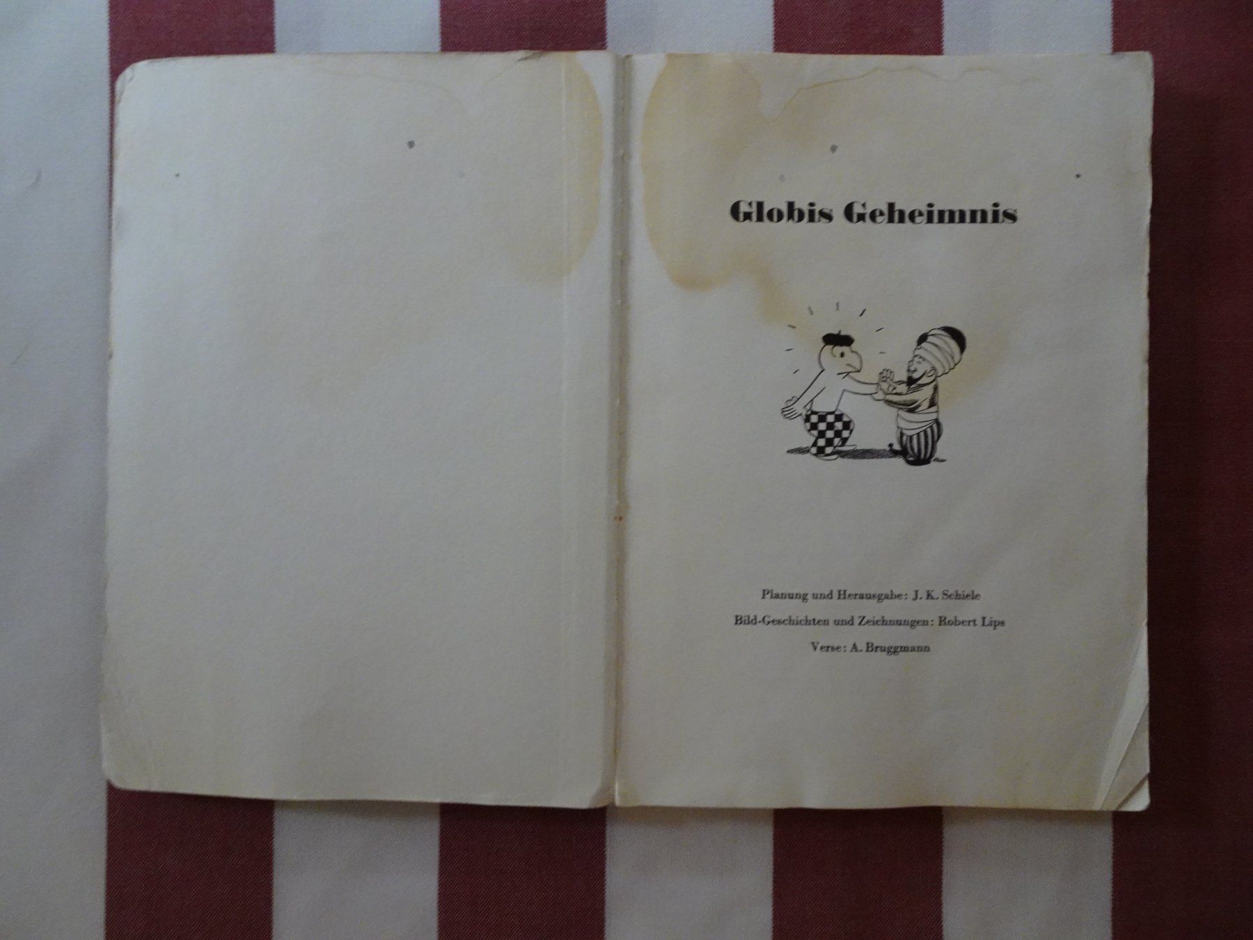 Fumetti: Globis Geheimnis - 1. Auflage 1967 - G1265 – Usato da Küssnacht am Rigi venduto da Globi-Love 1