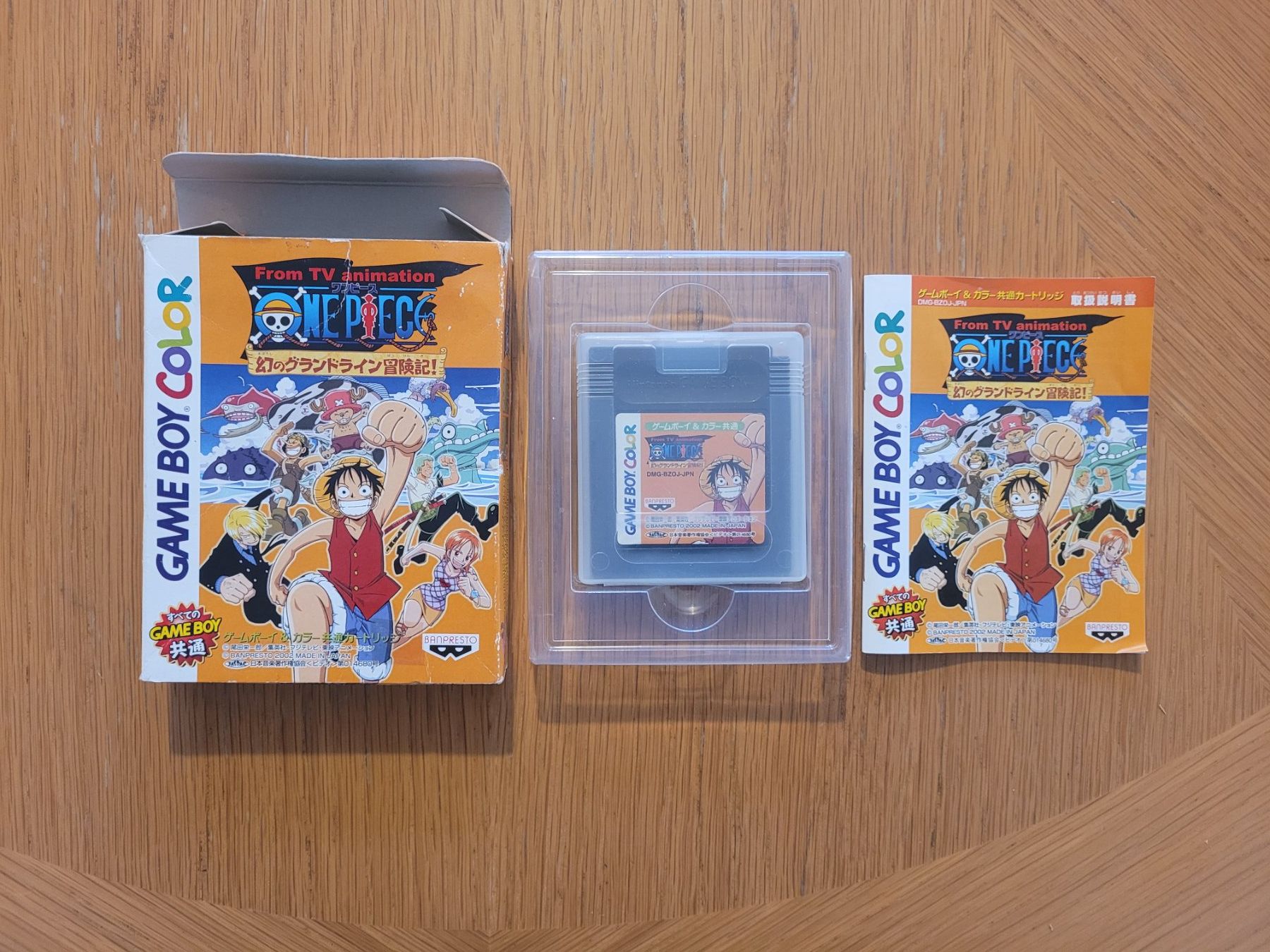 Gameboy Color One Piece Orange OVP Japan GBC (Gebraucht) in ...
