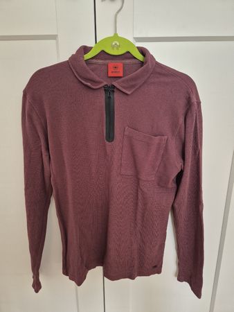 Strellson Pullover mit Reissverschluss bordeaux Grösse S/M