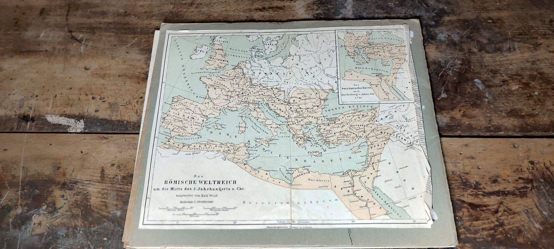 Cartine & Atlanti: Die Peutingersche Tafel oder Weltkarte des Castorius 1929 – Usato da Gelterkinden venduto da MYSTOREFORYOU4460 1