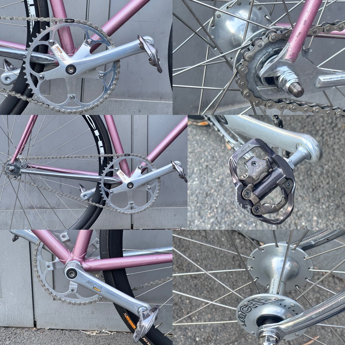 Cinelli Velos: Ferrapoli track bike, fixed gear— Miche, Cinelli, Campagnolo – Gebraucht aus Lausanne von AlexSPW 5