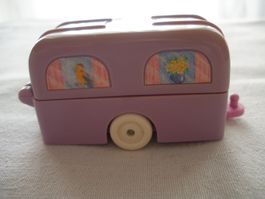 Polly Pocket 1996 Pet Surgery on the go Wohnwagen