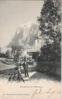 Grindelwald - Karte beschriftet 1926 - Faulhorn-Post