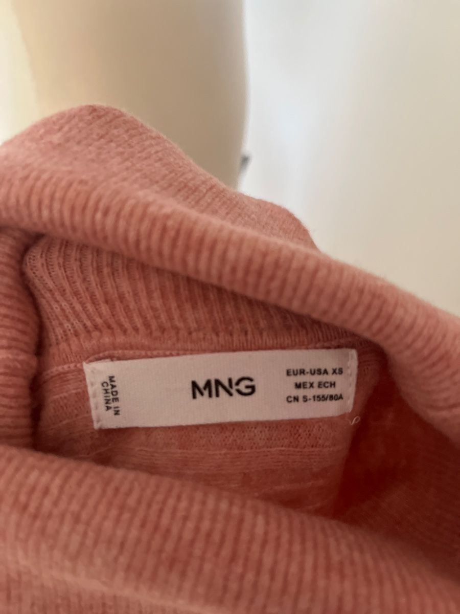 Mango Maglioni & Felpe: Cozy Pink Turtleneck Sweater Mango – Nuovo (secondo la descrizione) da Zollikerberg venduto da LLV 3
