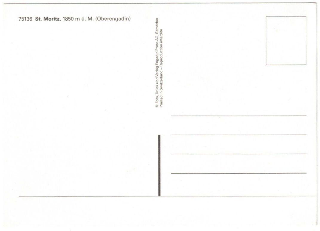 Cartes postales: St. Moritz - 5 Bild AK – D'occasion à Binningen par Mountainrider 1