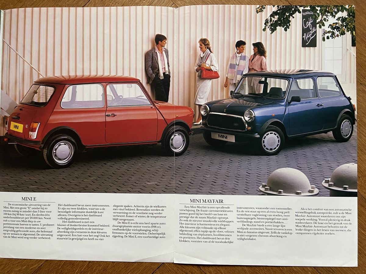 Mini Dokumente: Original Mini Prospekt 1987, Rarität! – Gebraucht aus Langenthal von Andreasdavidk 5