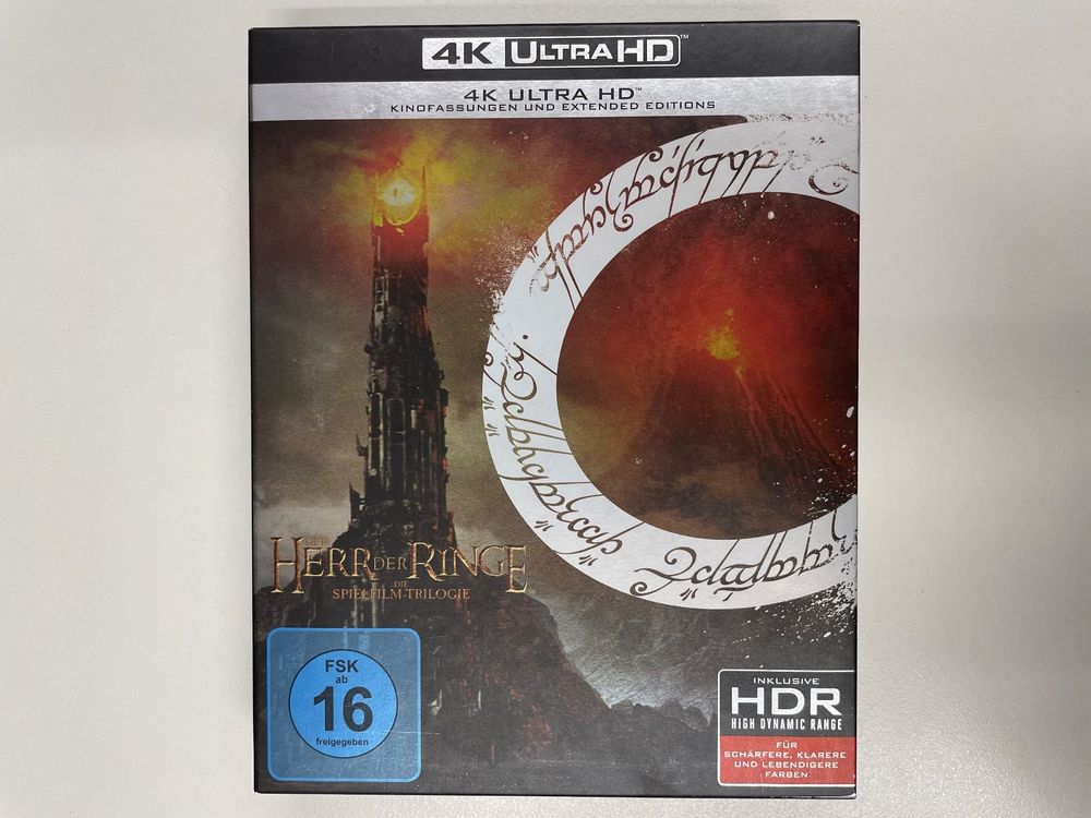 Herr der Ringe Trilogie 4K UHD Bluray Kaufen auf Ricardo