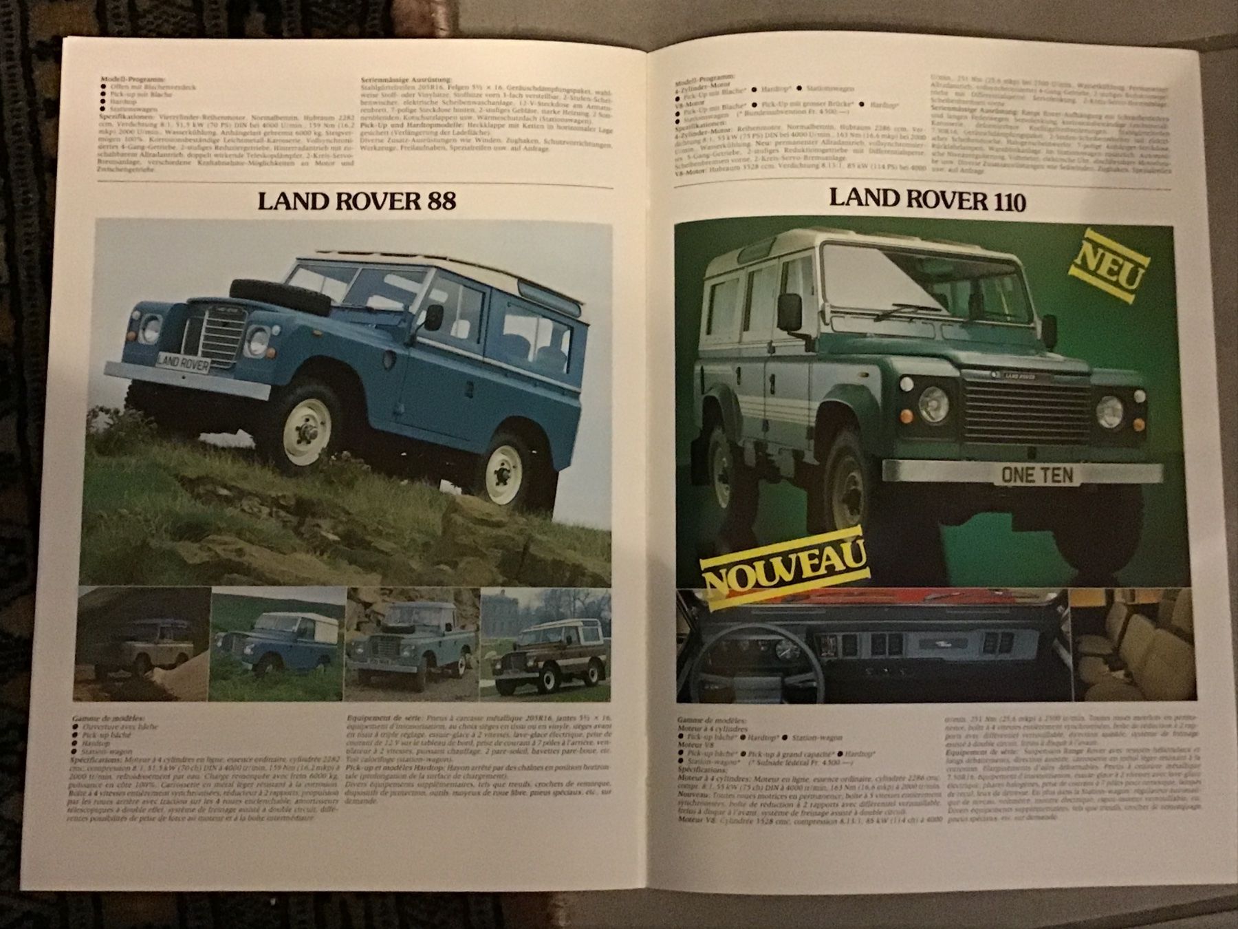 Dokumente: Programm Austin, Rover, Jaguar, Land-Rover, Range Rover – Gebraucht aus Scherzingen von Starseller62 7