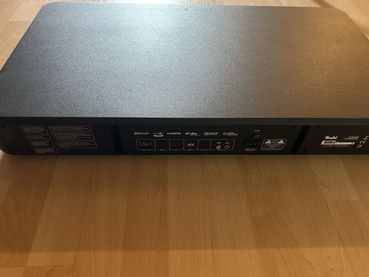 Teufel Haut-parleurs: Teufel cinebase sounddeck  – D'occasion à Wisen SO par jan_rxr8 1