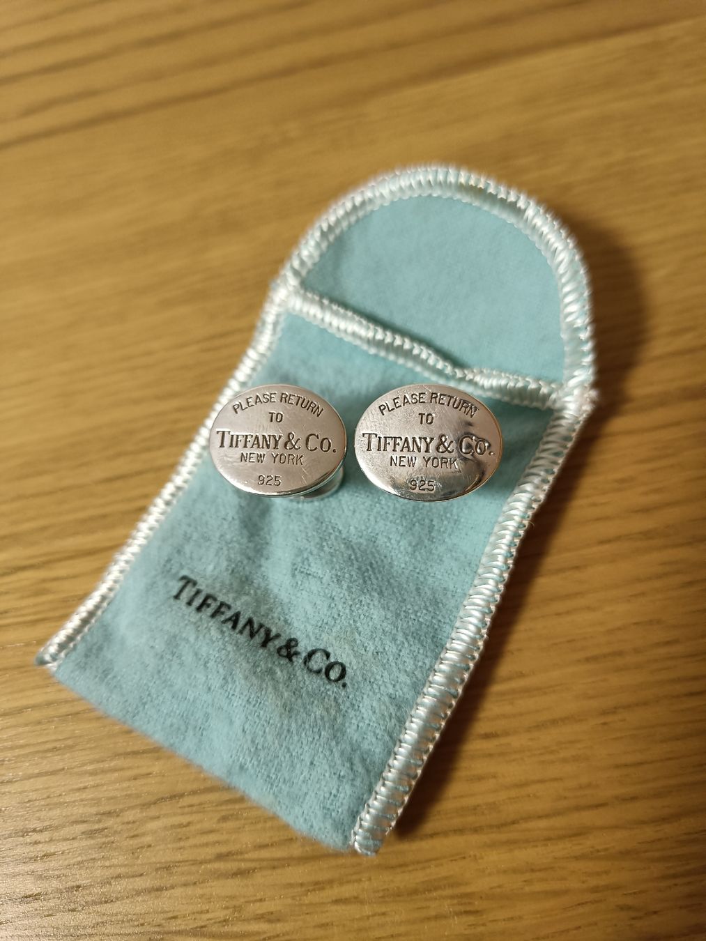 Tiffany & Co. Gemelli: Tiffany Cufflinks – Usato da Schwyz venduto da Francesca54