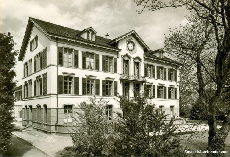 Cartoline postali: Riehen - Diakonissenhaus + c1960 – Usato da Emmenbrücke venduto da teestube