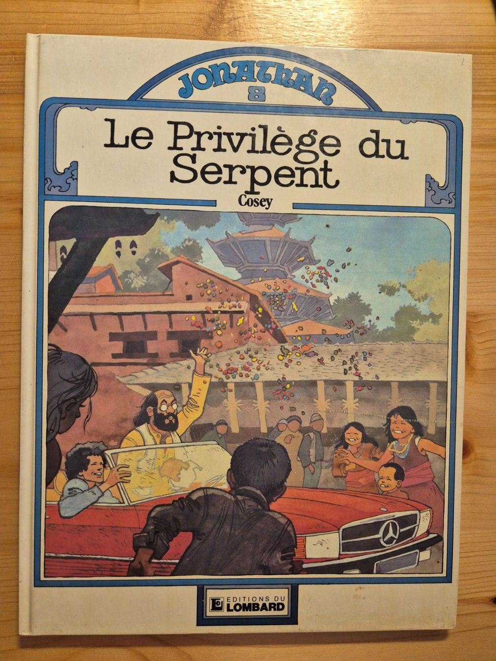 Fumetti: Jonathan 8 - Le Privilège du Serpent - Cosey - éd.du LOMBARD – Usato da St-Léonard venduto da thipif