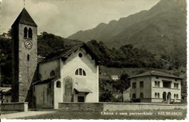 Chiesa e casa parrocchiale - Giubiasco