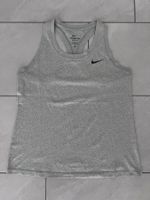 NIKE PERFORMANCE TANK - TOP GRAU GR.M