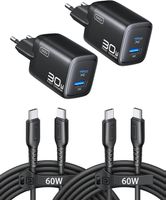 30W USB Ladegerät GaN Schnellladegerät 1 5m 60W Kabel iPhone