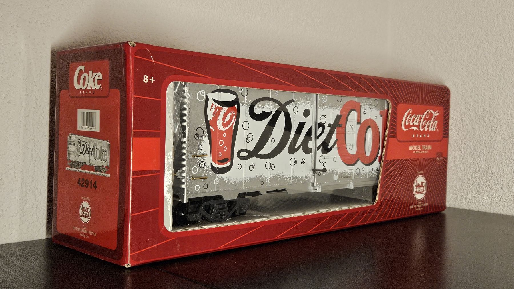 LGB Modelleisenbahnen: LGB 42914 DietCoke Boxcar  – Neu (gemäss Beschreibung) aus Dulliken von  3