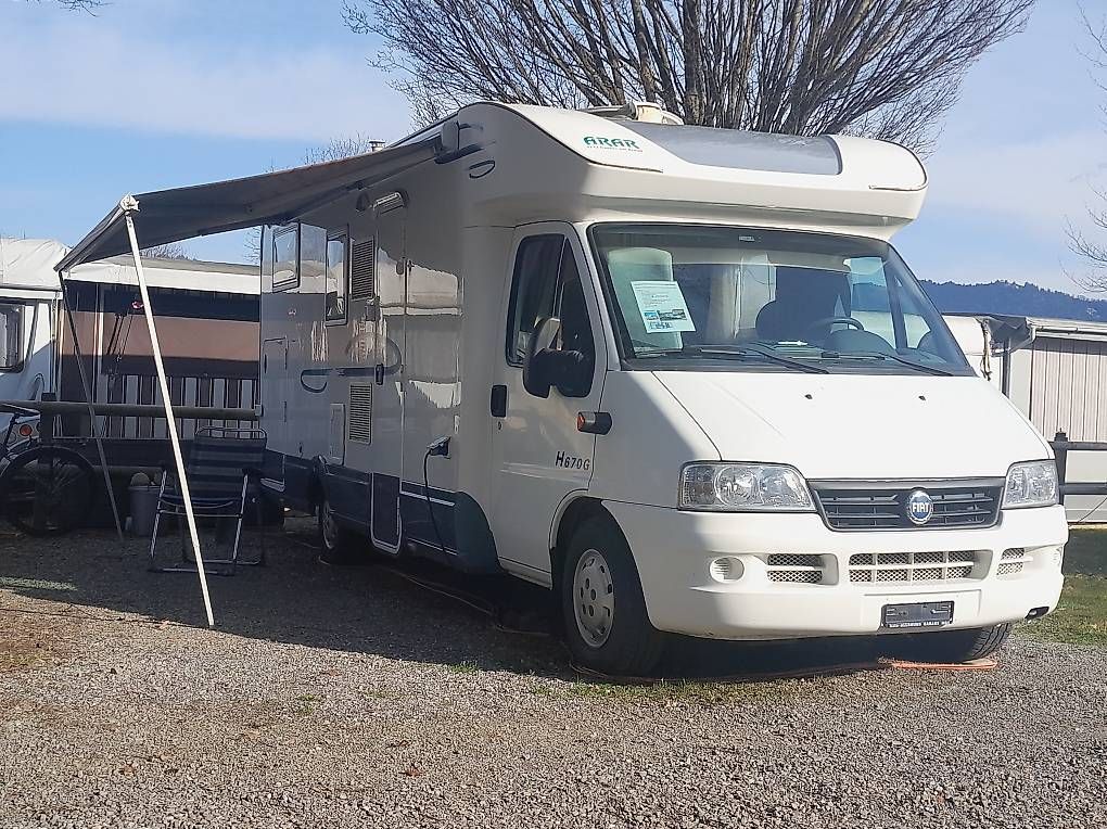 Veicoli da campeggio: Fiat Ducato Cristall Champ H670G – Usato da Unterägeri venduto da brj04
