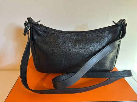 Sac Longchamp bandoulière noir - Le Foulonné.