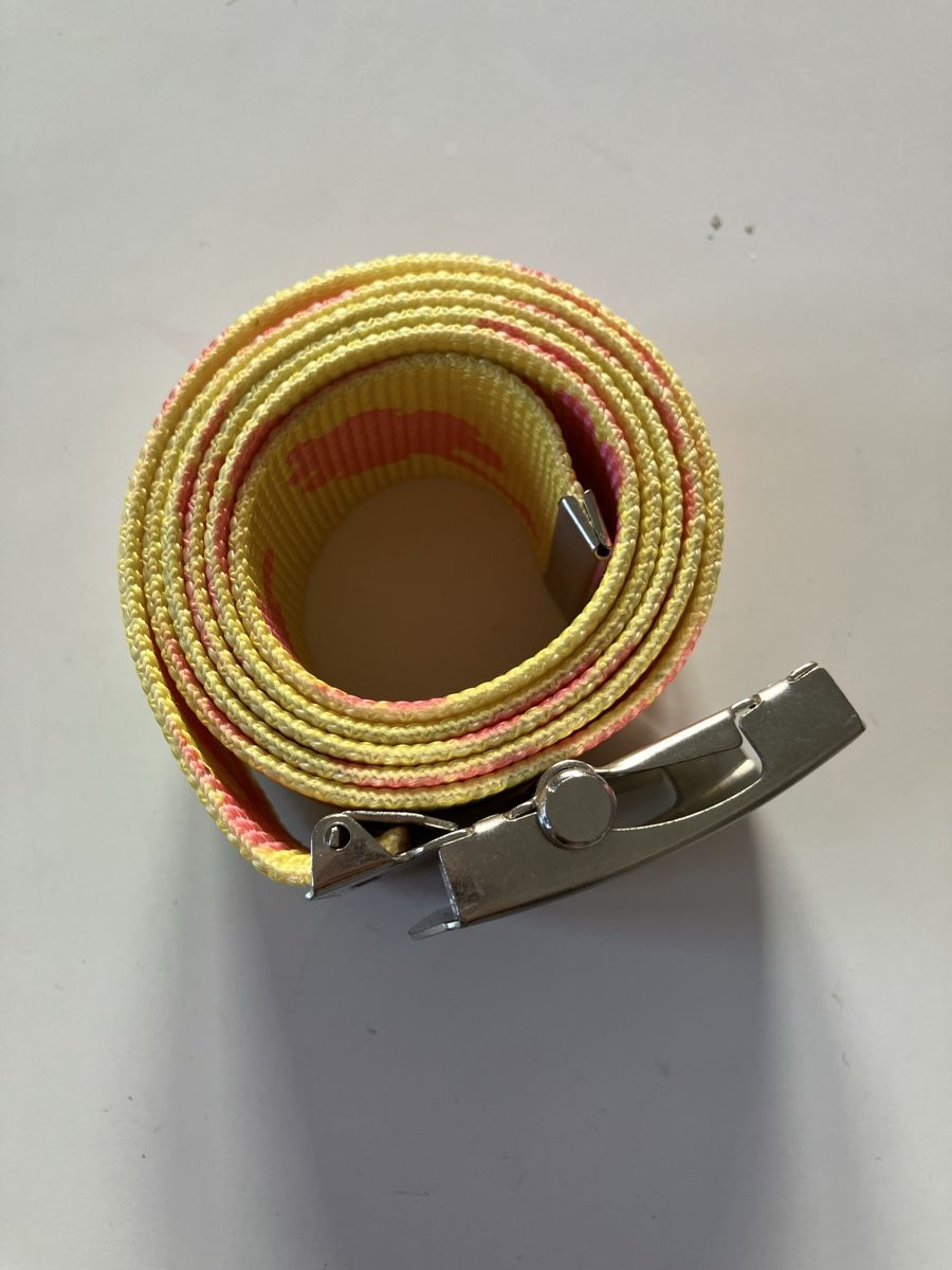 Cinture: Ceinture jaune et rose – Usato da Sion venduto da edelweissse 1